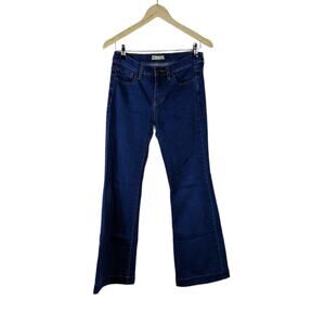 Free People Womens Jeans 28 Medium Wash High Waist Flare Leg Denim Boho Casual
